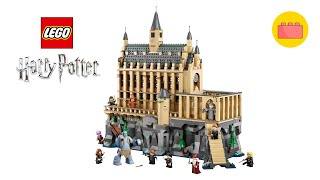 LEGO Harry Potter 76435 Hogwarts Castle The Great Hall Review [upl. by Davy]