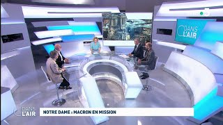 NotreDame  Macron en mission  Les questions SMS cdanslair 17042019 [upl. by Znarf]