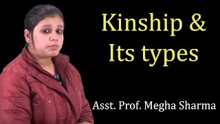 Kinship and its types by Ms Megha Sharma  BA  Guru Kpo [upl. by Porcia743]