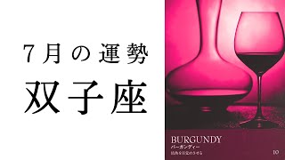 【双子座💐7月の運勢】エネルギーが大変化！ふたご座の進化が止まらない🥹✨2024年タロット占い [upl. by Nelleyram]