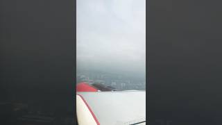 Above Mumbai in Air India airtravel airindia mumbai travel airplane flying [upl. by Noble589]