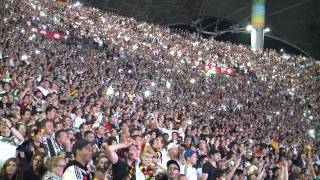 Wir sind Weltmeister  Public Viewing im Olympiastadion München [upl. by Nyrok]