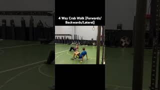 4 Way Crab Walk ForwardsBackwardsLateral [upl. by Chae]