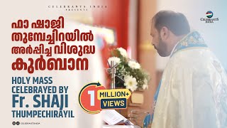 Fr Shaji Thumpechirayils Holy Mass  Syro Malabar  വിശുദ്ധ കുര്‍ബാന  Paattukurbana [upl. by Melisse]