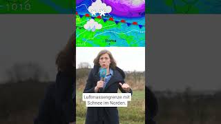 Luftmassengrenze ab Wochenmitte wetteronline wetter schnee [upl. by Dream]