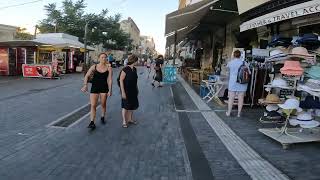 HeraklionCrete 4K Walking Tour  Heraklion Greece Part 10 [upl. by Noneek]