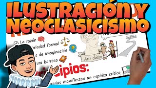 📚 La ILUSTRACIÓN y el NEOCLASICISMO del siglo XVIII  LITERATURA [upl. by Sansone752]