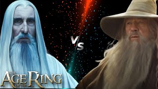 Gandalf VS Saruman  Age of the Ring Treason Of Isengard  Campaign [upl. by Mada]