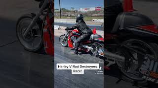 Harley V Rod Destroyer Race [upl. by Patrizia327]