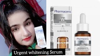 Pharmaceris W whitening Serum Review [upl. by Aimet176]