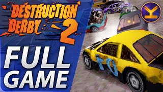 Destruction Derby 2 1996 PlayStation  Gameplay  PS1 [upl. by Paulie236]