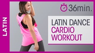 LATIN CARDIO DANCE  Tanz Workout für Anfänger [upl. by Vaules]