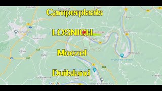 Camperplaats Losnich aan de Moezel Duitsland [upl. by Allebasi]