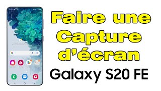 Comment faire une capture décran sur Samsung S20FE [upl. by Rella791]