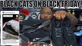 BLACK CAT 3s DROPPING ON BLACK FRIDAY BIGGEST BLACK FRIDAY SNEAKER SALE TODAY [upl. by Dian86]