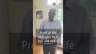 Orji Uzor Kalu Is Alive And Well Makes Proof Of Live Video [upl. by Yekim]