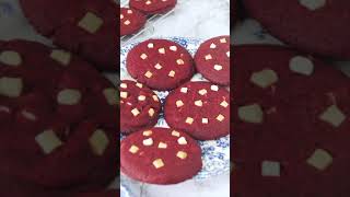 GALLETAS RED VELVET  Receta fácil y rápida LaDulcepedia [upl. by Neelram]