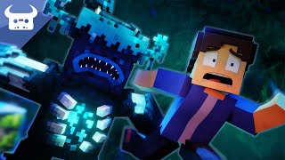 MINECRAFT WARDEN RAP  quotQuiet Pleasequot  Animated Music Video [upl. by Acirej]