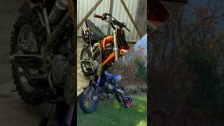 2 85s automobile dirtpark dirtbike yz85 motocross yz offroadmotorcycle sendit ktm ktm85 [upl. by Yrojram]