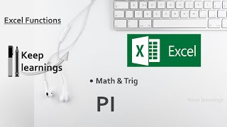 Excel PI function [upl. by Noicnecsa]