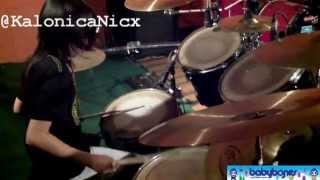 8 yo Kalonica NICX Solo Drum [upl. by Nyrac]