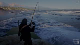 RDR2 Fishing in Guarma [upl. by Grimbald391]