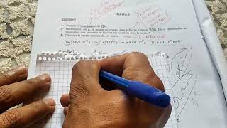 correction exercice 2 chimie générale s1 BCG partie atomistique بأحسن شرح [upl. by Sellihca]