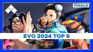 Evo 2024 Street Fighter III 3rd Strike Top 6 [upl. by Aieki]