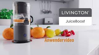 Livington JuiceBoost  Anwendervideo  MediaShopTV [upl. by Enawyd450]