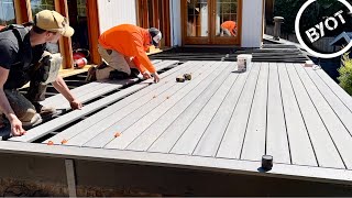 How To Install Timbertech Decking [upl. by Cully]