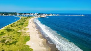 Aerial Tour of Watch Hill Rhode Island [upl. by Seyer]