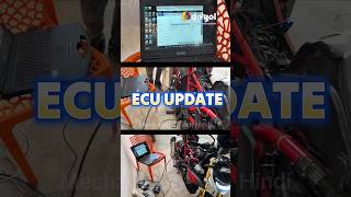 BS6 Fi Bike  Scooter Engine Control Unit ECU Update  Bike Maintenance Tips shorts [upl. by Miehar]