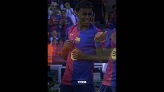 Yamal x raphinha dance ❤️🫂 football edit fcbarcelona edit soccer [upl. by Kcyrred]