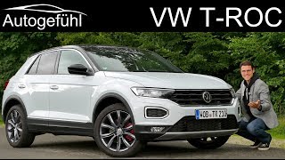 VW TROC Sport FULL REVIEW  the “Golf SUV” Volkswagen TRoc  Autogefühl [upl. by Chu]