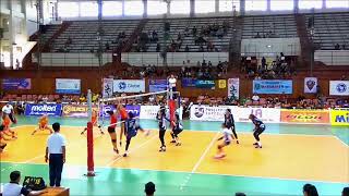 Ivy Lacsina Unigames Volleyball Highlights [upl. by Norrab688]