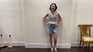 Outfit of the Day How I Style Down a Lace Top in the Summer [upl. by Nnylhtak]