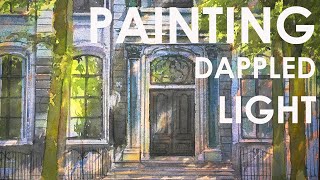 89 PAINTING DAPPLED LIGHT II And a visit to Amsterdam [upl. by Rodnas]