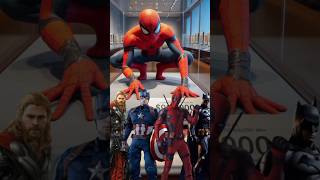 Superhero SpiderMan Boba63marvel avengers shorts [upl. by Dduj]