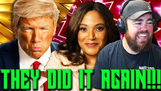 RAPPER REACTS to Donald Trump vs Kamala Harris  Epic Rap Battles of History [upl. by Ellehsyt656]