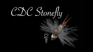 CDC Stonefly  Mountainfly Fly Tying  Fly Tying  great buggy nymph [upl. by Amalea]