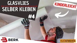 Glasvlies selber kleben [upl. by Laine]