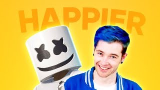 DanTDM Sings Happier [upl. by Narmi]