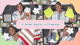 My Crochet Journey  Sharing My Crochet Works in Progress [upl. by Helali]