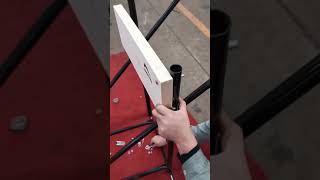 LEADALLWAY Outboard Boat Motor Stand Carrier Cart 30150HP outboard motor stand install video [upl. by Daveda345]