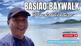 First time sa Basiao Baywalk White Beach Padre Burgos Quezon [upl. by Sev]