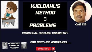 KJELDAHLS METHOD amp MODEL PROBLEMS [upl. by Iadahs]