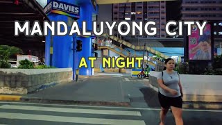 Mandaluyong City at Night [upl. by Nivlen]