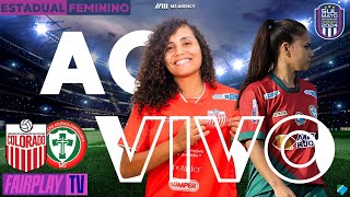 CEFACEsquerdinha X AA Portuguesa  Estadual Feminino 2024 [upl. by Valora351]