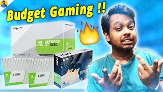 Nvidia T600 The new budget king  T600 vs 1050 ti vs T400 Gaming Benchmarks Test [upl. by Anivas372]