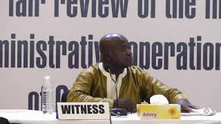 12th NOV 2024 Testimony Lamin K Jammeh Councilor and Chairperson of Market SubCommittee KMC [upl. by Nnorahs]